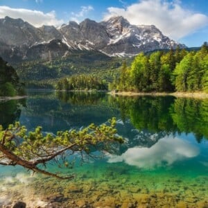 Eibseе bietet eine unvergessliche Ferienzeit im Frühling