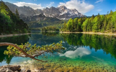 Eibseе bietet eine unvergessliche Ferienzeit im Frühling