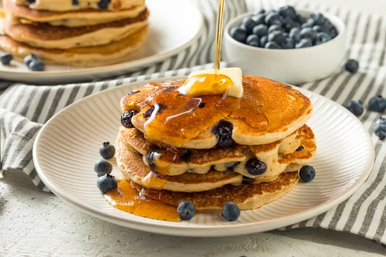 Fitness Pfannkuchen Rezepte Proteinreiches Frühstück abnehmen
