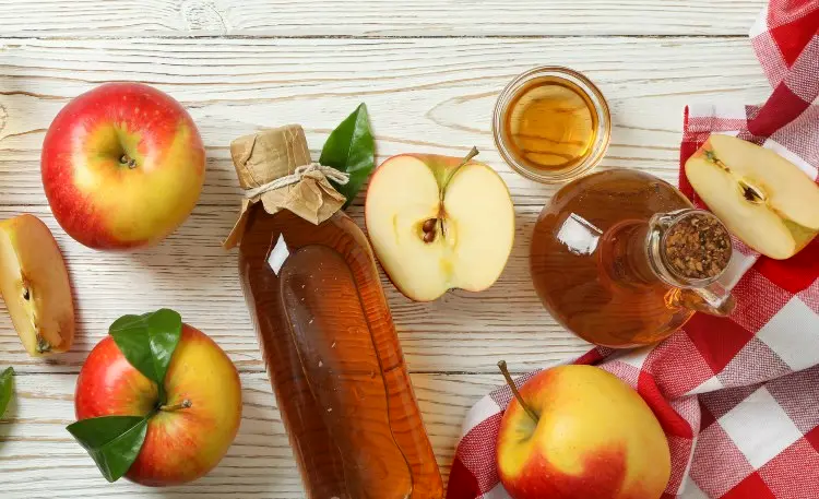 Geschenk der Natur Apfelessig für eine ausgewogene Gesundheit