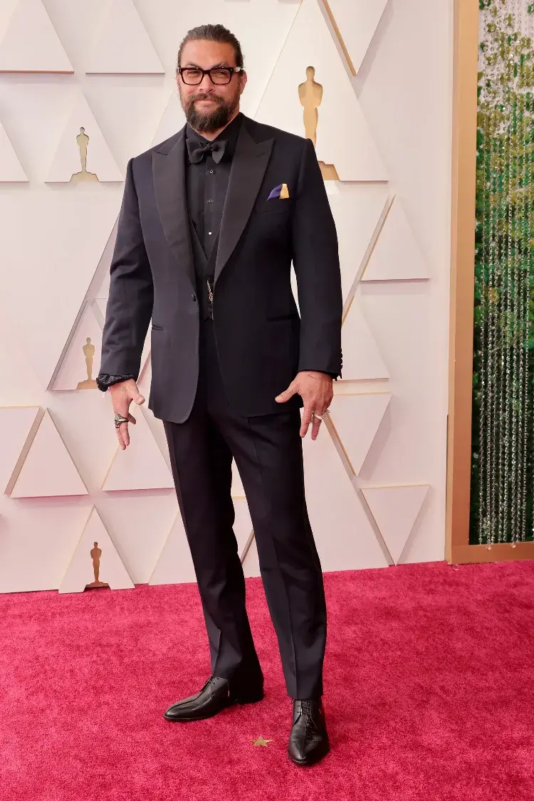 Jason Momoa - wunderschön both Oscars 2022