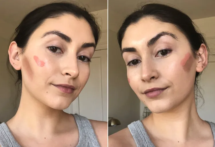 Make-up Facelifting Hack TikTok Schminktrends