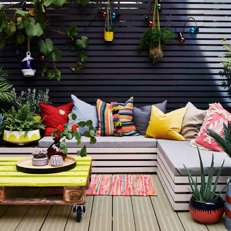 Paletten Möbel selber machen Upcycling Gartendeko Ideen