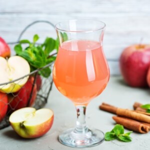 Rezeptvorschlag Apfelessig Drink mit Zimt und Honig