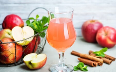 Rezeptvorschlag Apfelessig Drink mit Zimt und Honig