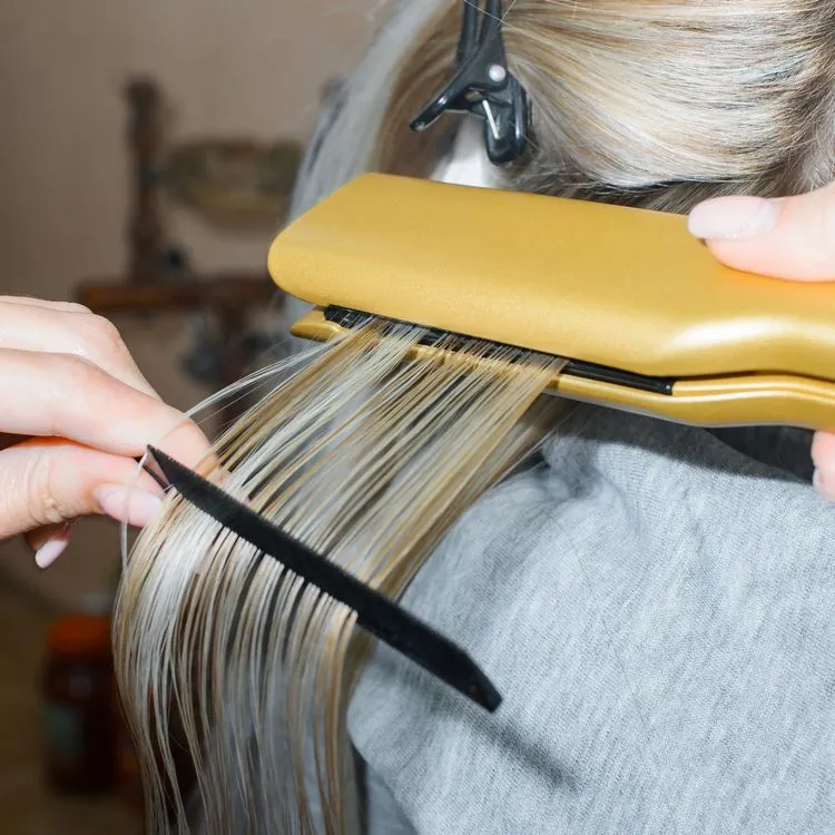 Stylinggeräte die Haar schädigen können