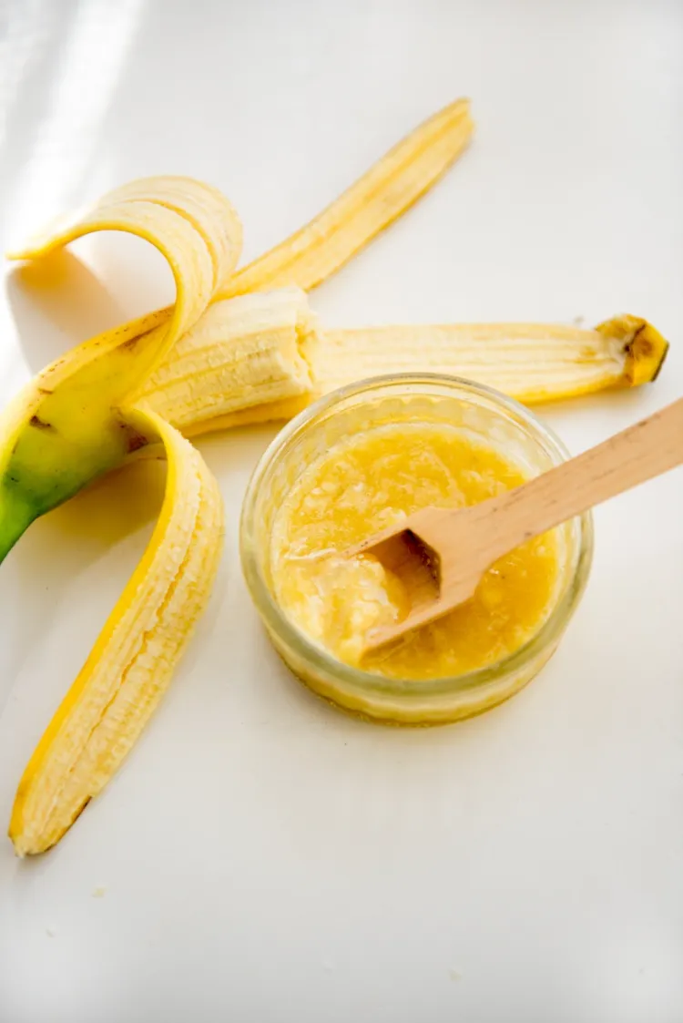 Zuckerpeeling selber machen wie überreife Bananen verwerten