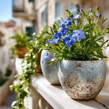 Lobelien in den Garten säen für eine baldige Blüte