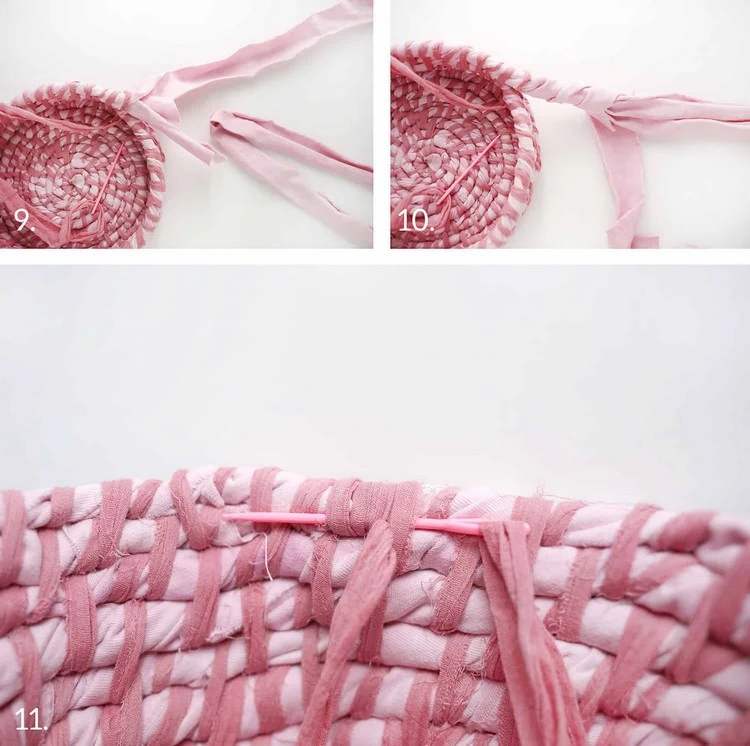 Anleitung für Boho Blumentopf aus Textil