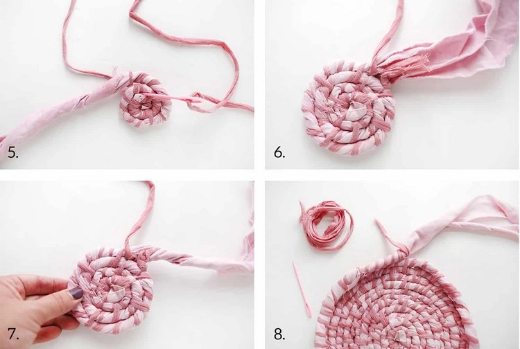 Befolgen Sie unsere Tipps für die Herstellung eines Blumentopfs aus Textil