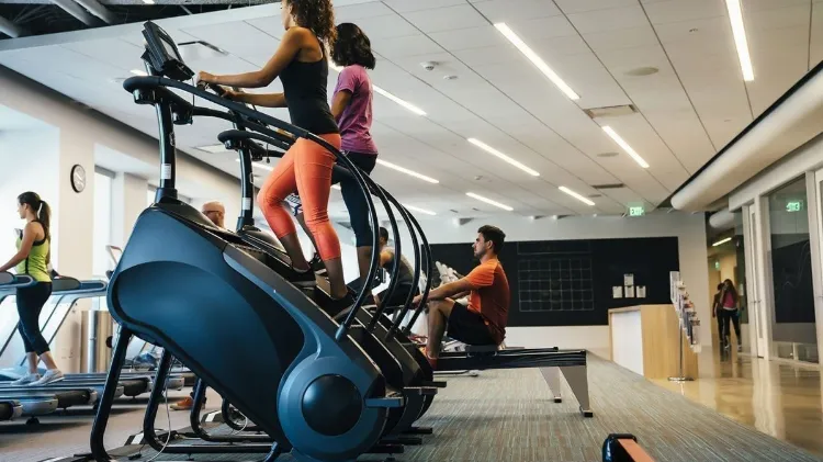 Cardio Übungen besser als Joggen Stairmaster Training zum Abnehmen Kalorienverbrauch