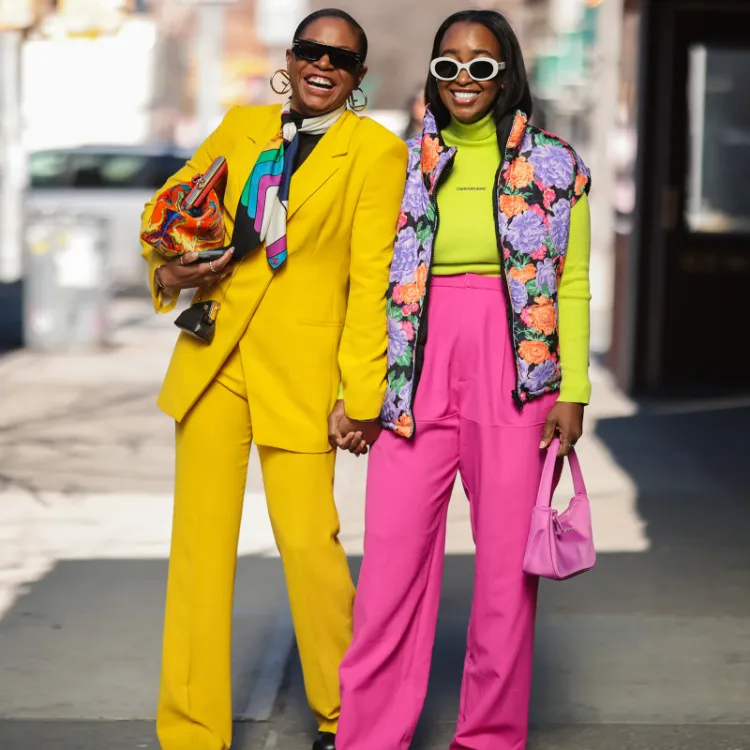 Color Blocking Outfit Ideen Dopamine Dressing Modetrend 2022