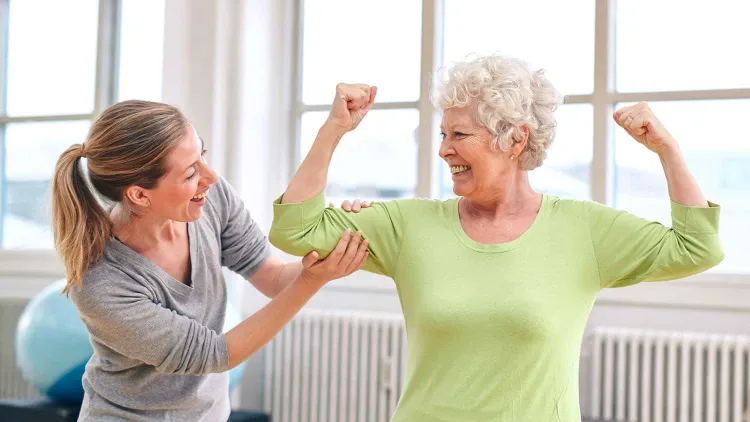 Women over 60 lose weight Sports tips to do in old age