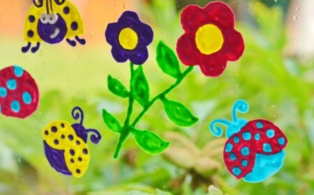 Frühlingsbilder selber machen mit Window Color Motive