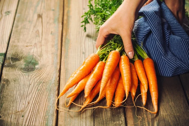 Karotten sind einе gute Zutat für Frühlingssalate