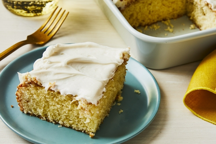 Limonaden-Kuchen-Rezept für Limonade mit Zitrone oder Sprite