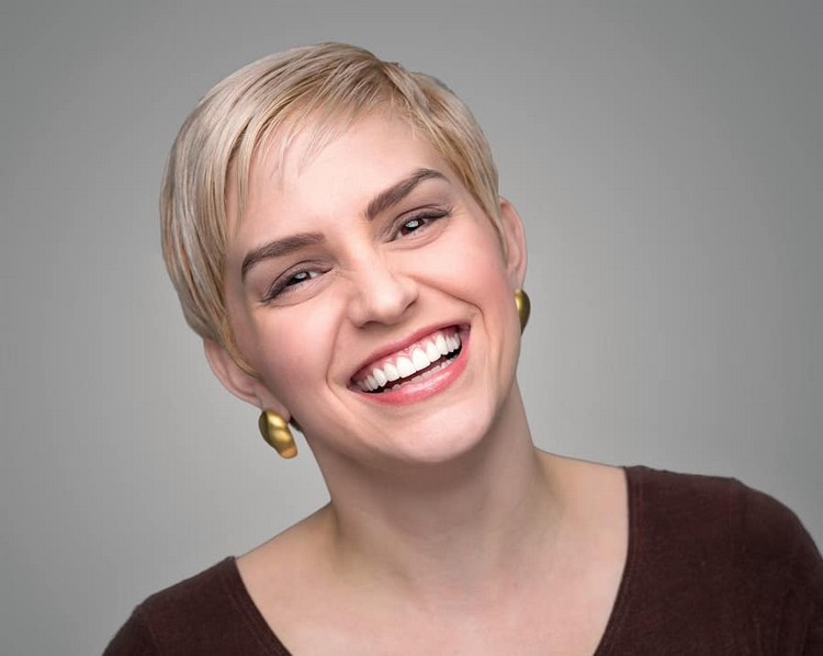 Pixie Cut für Frauen mit ovalem Gesicht