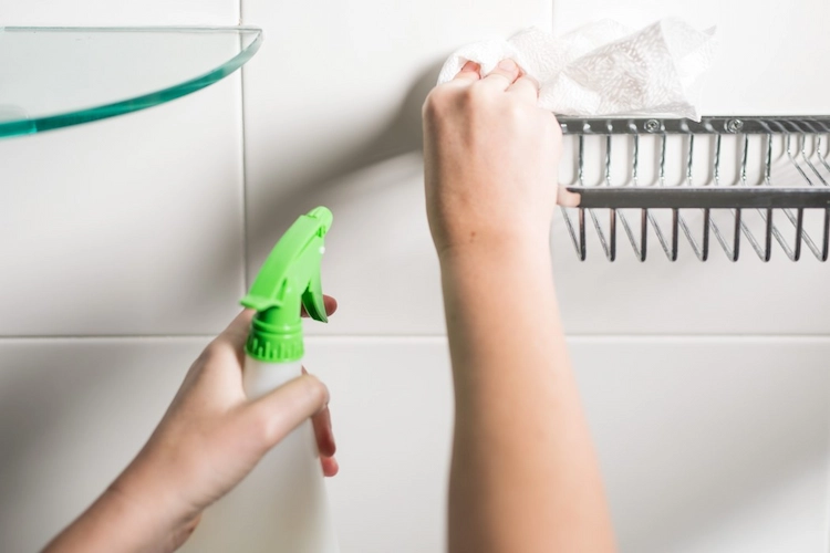 schimmelbildung im bad durch hygiene und reinigung der schwer zugänglichen bereiche vorbeugen