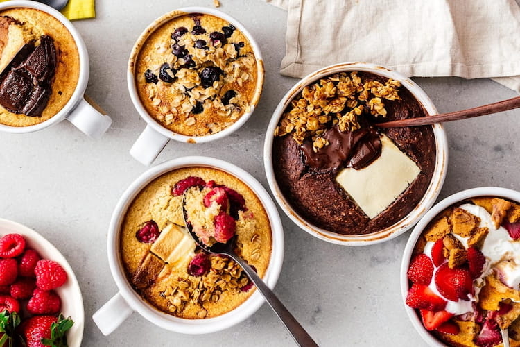 Baked Oats sind ein gesundes und köstliches Frühstück für alle