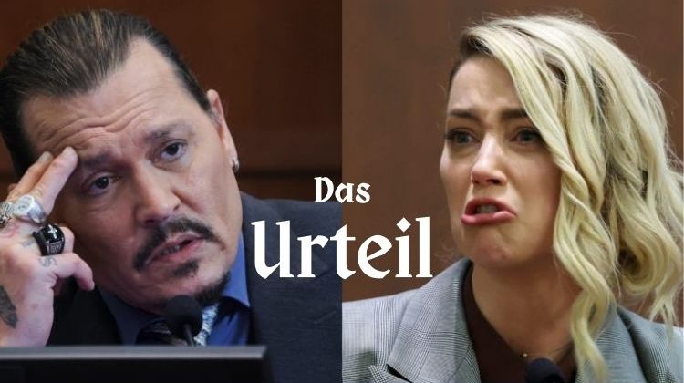 Das Urteil im Gericht Johnny Depp vs. Amber Heard