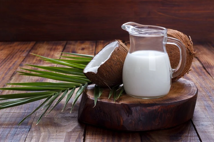 Ist Pflanzenmilch gesund Fetthaltige Kokosmilch als Sahneersatz
