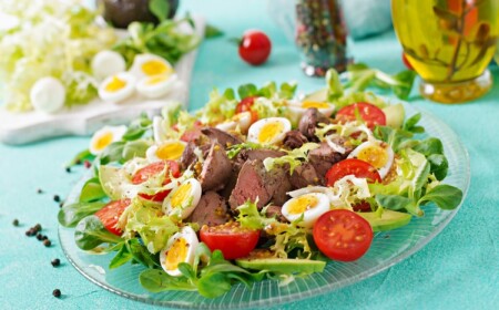 Kalorienarme Salate zum Abnehmen 10 Minuten Rezepte Mittagessen