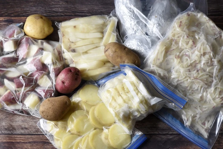 Kartoffeln einfrieren ja aber nicht roh