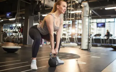 Kettlebell Übungen für schlanke Beine Kniebeuge Fehler vermeiden