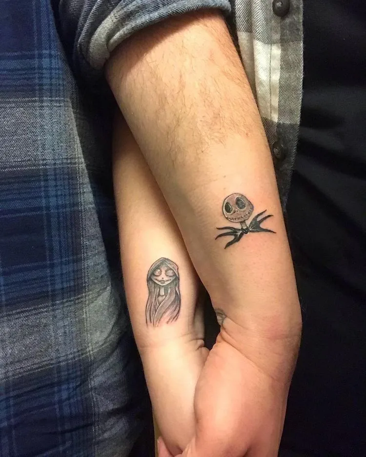 Lustige Partner-Tattoos - tolle Ideen