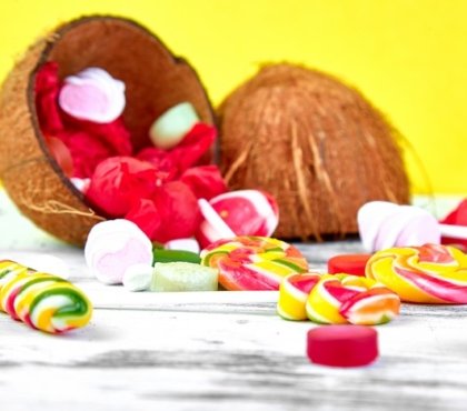 Süßigkeiten aus Kokosblütenzucker mehr als das was weißer Zucker kann