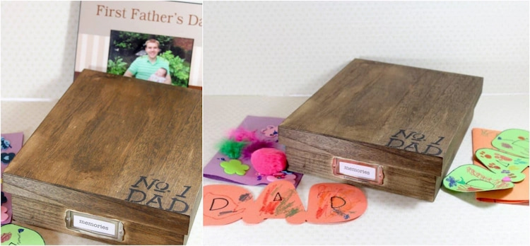 Vatertagsgeschenk basteln aus Holz - unsere DIY kreativen Ideen