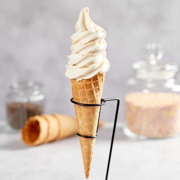 leichte Sommer Desserts Vanille Softeis selber machen ohne Maschine
