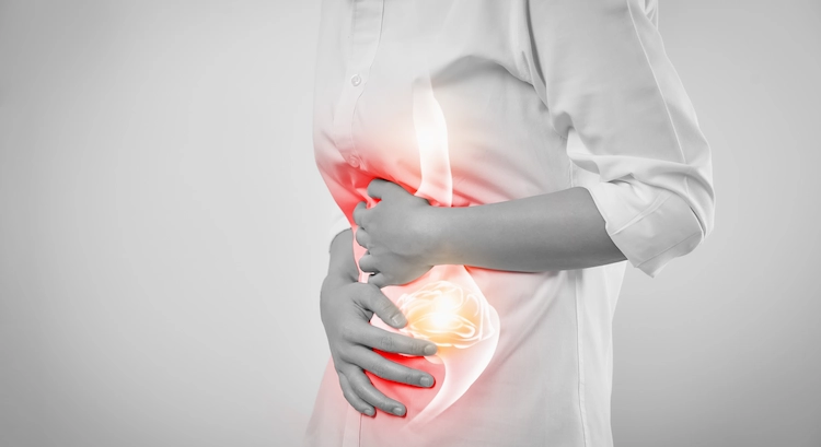 possible causes of stomach problems in people with unhealthy lifestyle