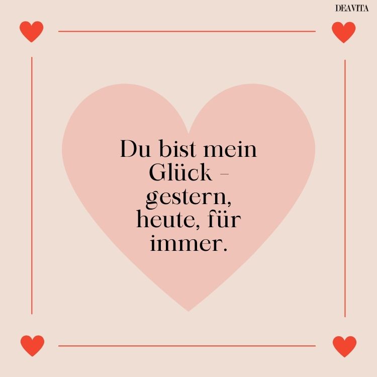 sprüche zum jahrestag beziehung du bist mein glück