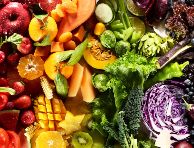 was ist die Regenbogen Diät wie viel Obst und Gemüse pro Tag essen