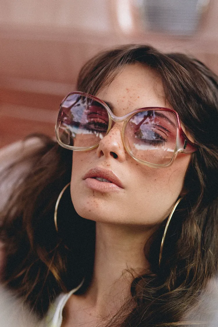70er Jahre Mode für Frauen Sonnenbrillen Trends 2022 Damen