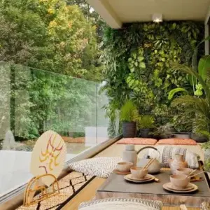 Balkon-Wand bepflanzen - Tipps für grüne Wände