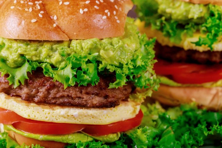 You can combine burgers with guacamole