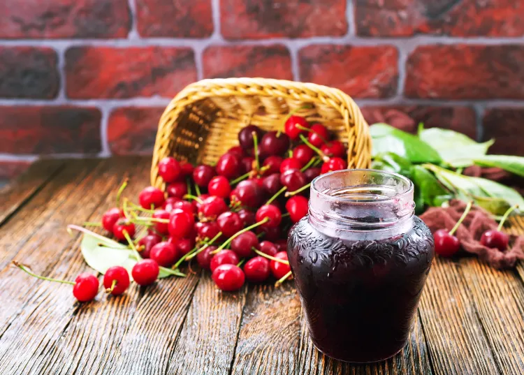 Feigen Kirschmarmelade Rezept Fruchtaufstrich selber machen