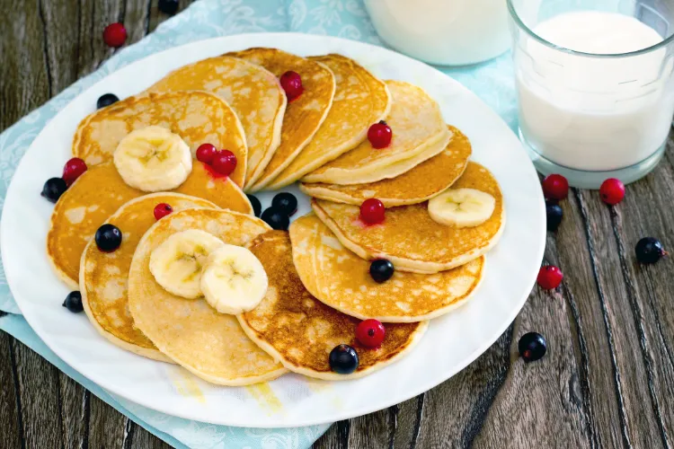 Keto Pfannkuchen vegan Low Carb Pancakes Rezept
