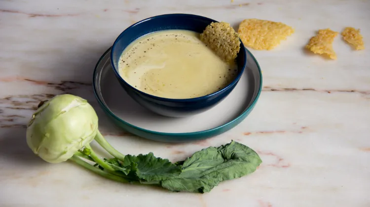 Apple soup with kohlrabi recipe light vegetable dishes dinner