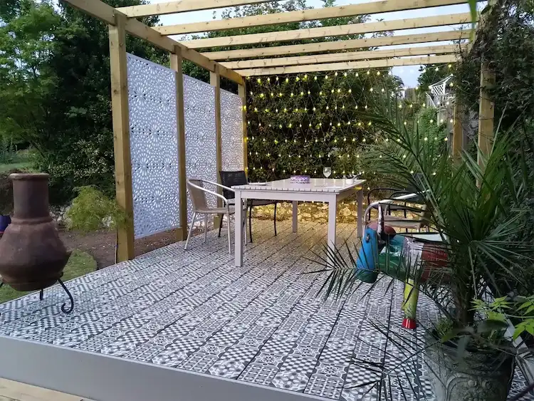 Windschutz für Garten