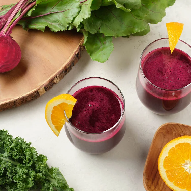 Beet juice is perfect for a detox program