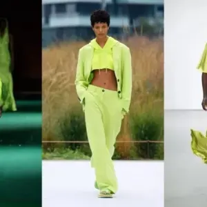Sommer Mode 2022 - Lime-Farbe strahlt Vitalität aus