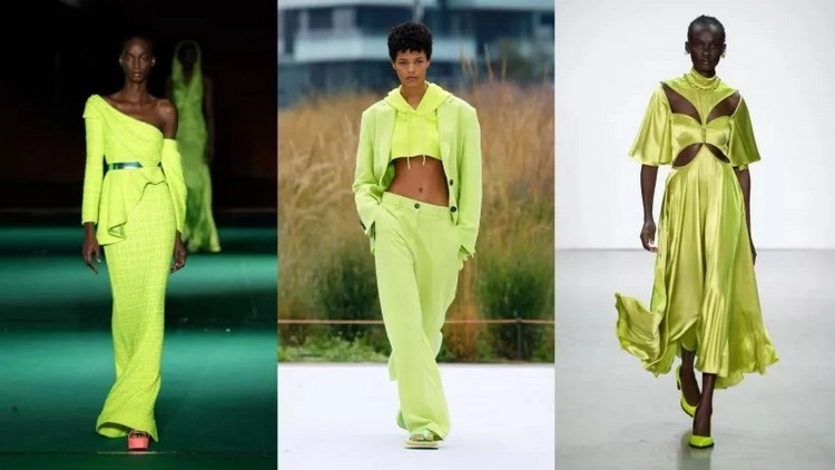 Sommer Mode 2022 - Lime-Farbe strahlt Vitalität aus