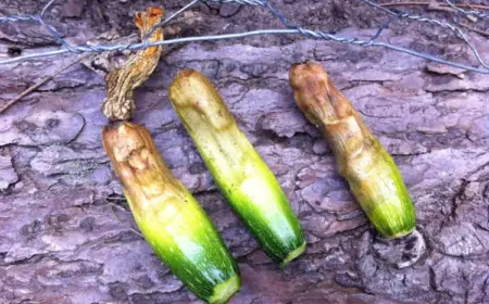 Zucchini faulen an der Spitze - Die Ursachen und was tun