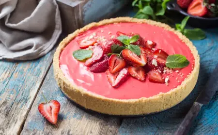 frische Erdbeeren Rezepte abnehmen Erdbeer-Käsekuchen ohne backen