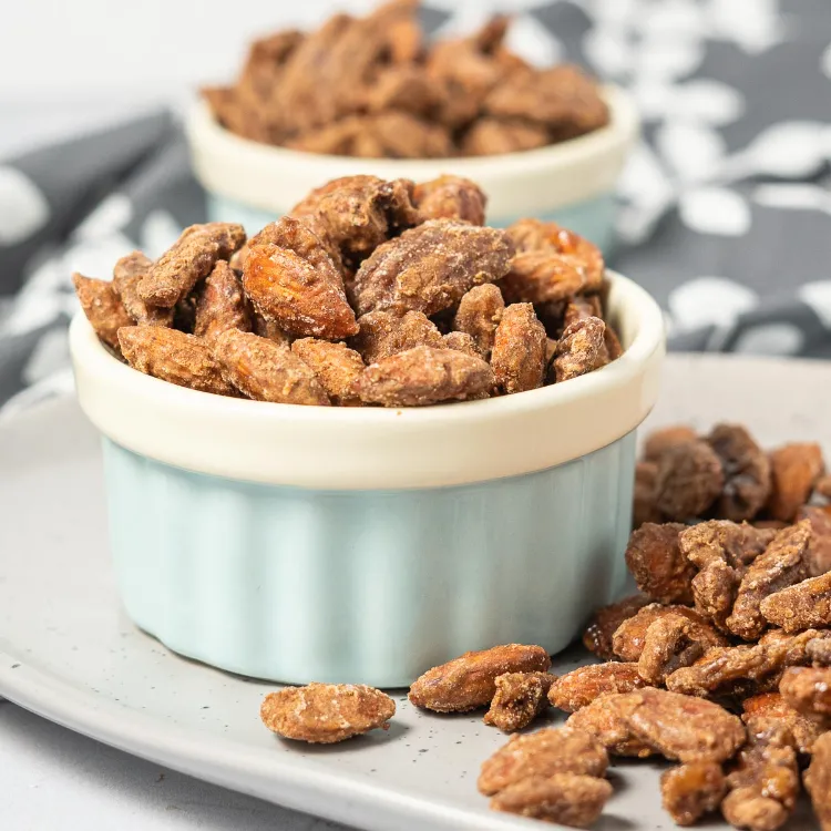 Make your own roasted almonds for weight loss snacks