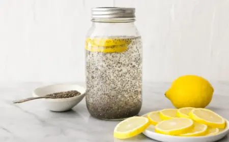 Chia Samen Detox Drink Erfahrungen Chiawasser zum Abnehmen Vorteile