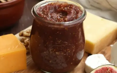 Feigensenf selber machen mit frischen Feigen und Balsamico